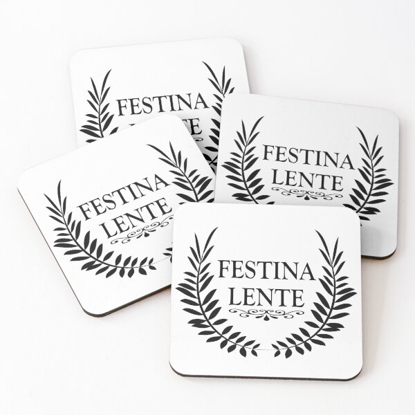 Item preview, Festina lente latin quotes phrases sayings words word designed and sold by Alexaltay.