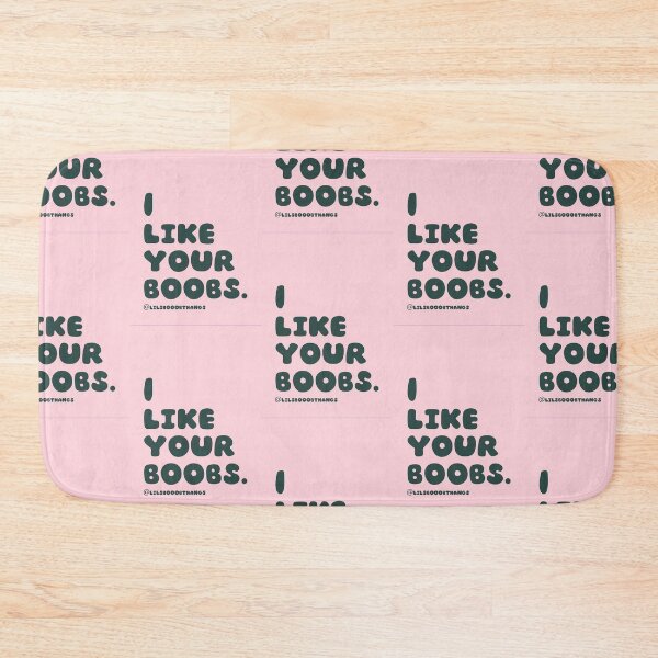Aperçu de l'œuvre J'aime tes seins. v4 | lilsboobthangs créée et vendue par lilsboobthangs.
