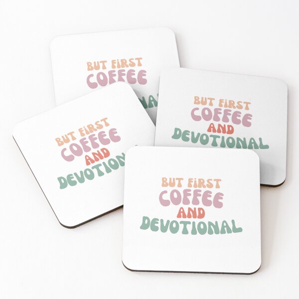 Item preview, But first coffee and devotional  designed and sold by HisPromises.