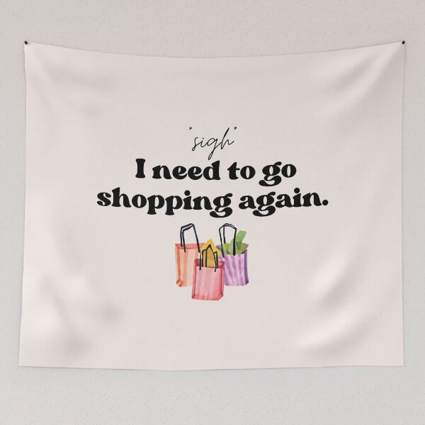 Item preview, I need to go shopping again designed and sold by StarElements.