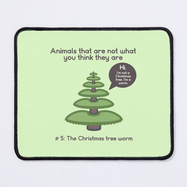 Item preview, Animals That Are Not What You Think They Are: The Christmas Tree Worm designed and sold by Venturesome Victrix.