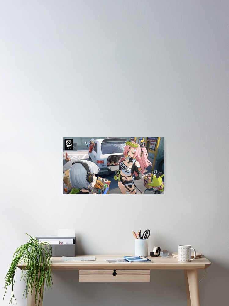 Zenless Zone Zero (ZZZ) Anby & Nicole Poster Poster