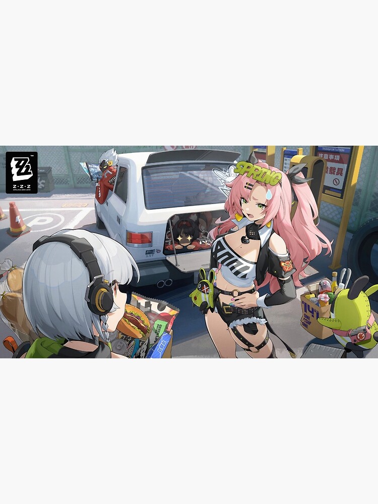 Zenless Zone Zero (ZZZ) Anby & Nicole Poster Poster