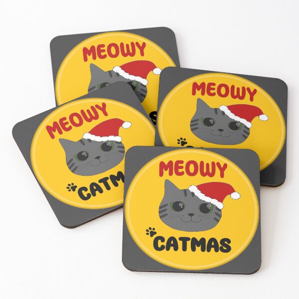Item preview, Meowy Catmas designed and sold by eviolni.