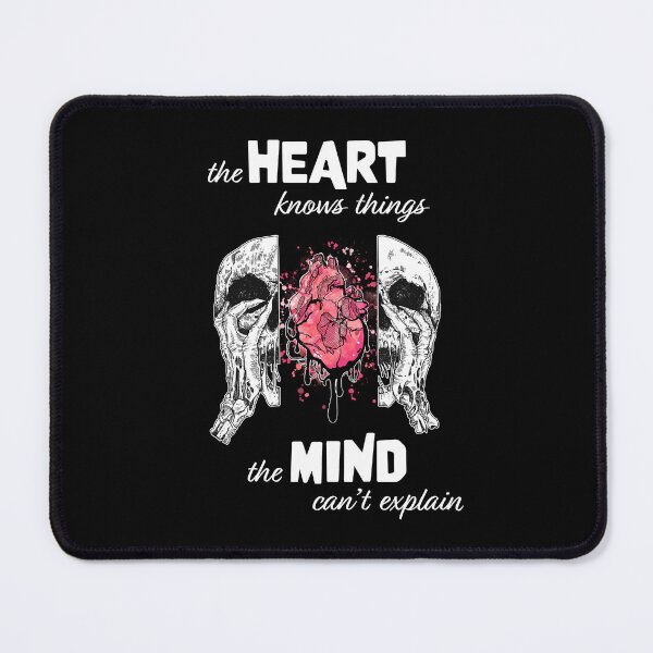 Item preview, The Heart Knows Things the Mind Can't Explain designed and sold by Cre8vConspiracy.