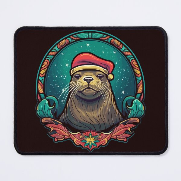 Item preview, Christmas Sea Lion designed and sold by creativellashop.