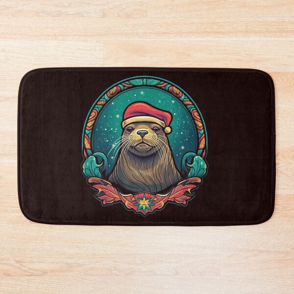 Item preview, Christmas Sea Lion designed and sold by creativellashop.