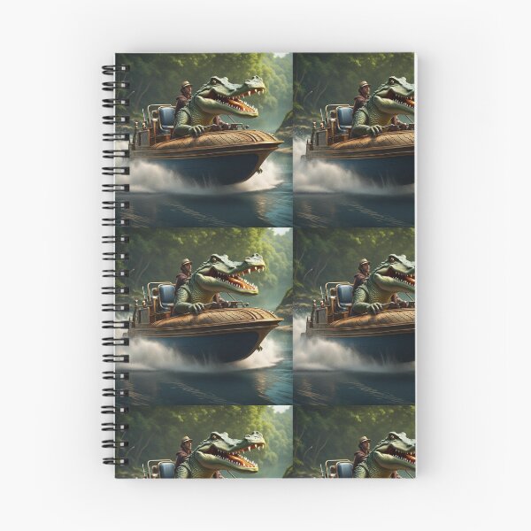 Item preview, Crocodile driving a speedboat designed and sold by Giuseppe Pellegrino.