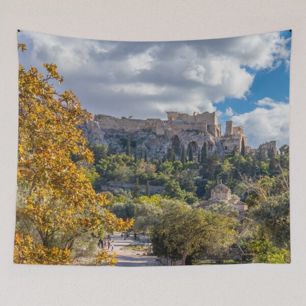 Item preview, Acropolis Hill and Parthenon from a Distance designed and sold by SafariByMarisa.