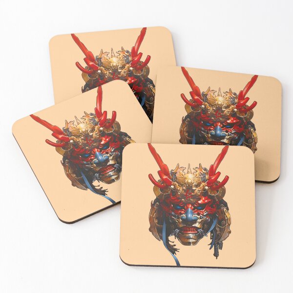 Item preview, Samurai Mask Jin: Compassion designed and sold by ArtByProDesign.