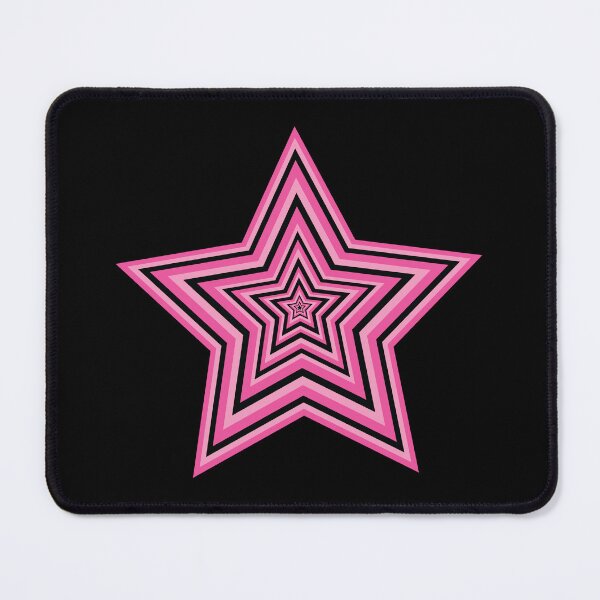 Item preview, Pink and Black Y2K Star designed and sold by Creative Brat Design Studio.