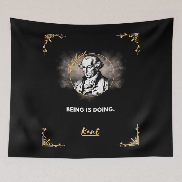 Item preview, Immanuel Kant: Being is doing designed and sold by CachoGlorious.