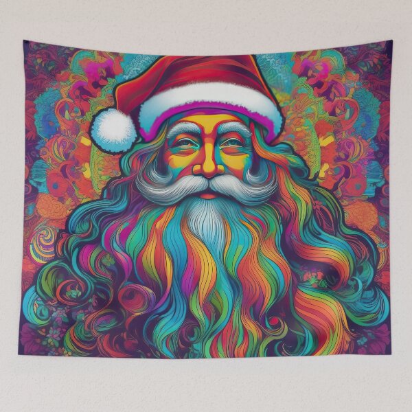 Item preview, Hippy Santa Claus 01 designed and sold by Artekinium.