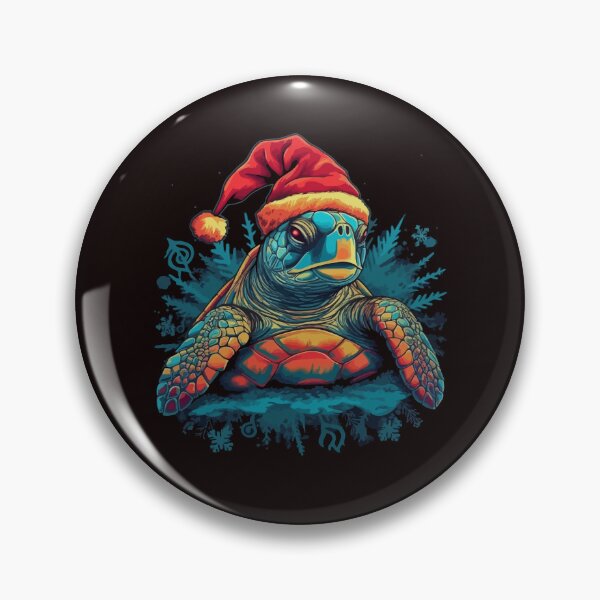 Item preview, Christmas Sea Turtle designed and sold by creativellashop.