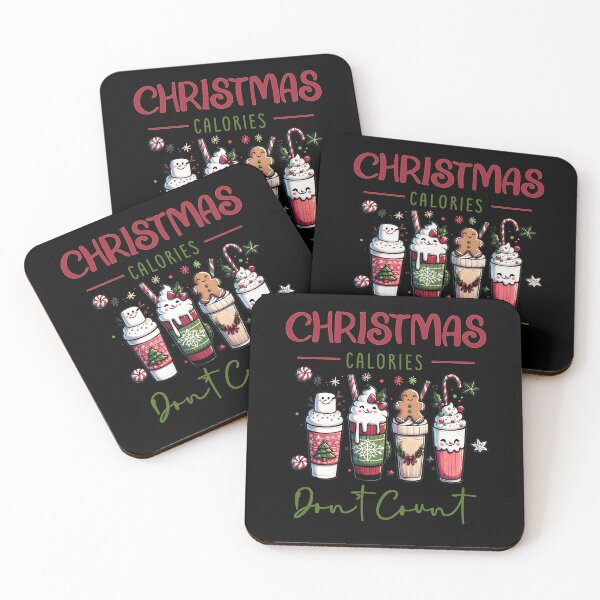 Item preview, Christmas calories don't count designed and sold by Monika-art.