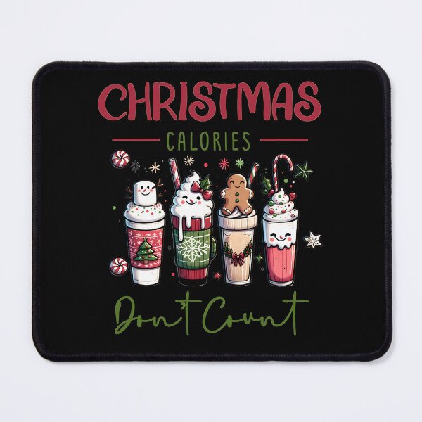 Item preview, Christmas calories don't count designed and sold by Monika-art.
