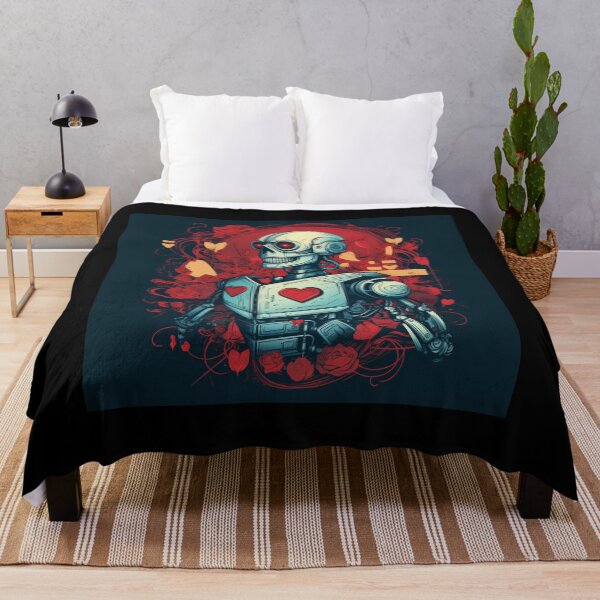 Item preview, Robotic Love - Heartfelt Mechanical Embrace designed and sold by SmartDesignByBB.