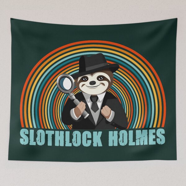 Artikelvorschau, Slothlock Holmes entworfen und verkauft von SidTastic .