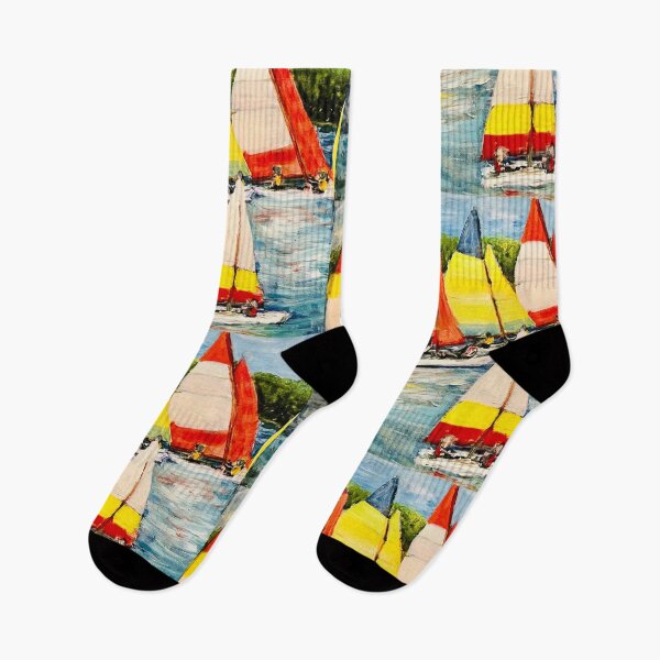 Item preview, Sailboats designed and sold by Beverly Neal.