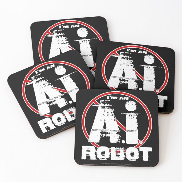 Item preview, I'm An AI ROBOT -  For Dark Backgrounds designed and sold by The Imagination Source™.