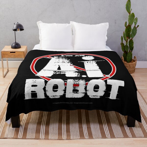 Item preview, I'm An AI ROBOT - For Dark Backgrounds designed and sold by The Imagination Source™.