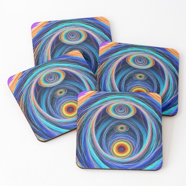 Item preview, Multicolored storm abstract art painting street wear urban style designed and sold by Carlos Gudino.