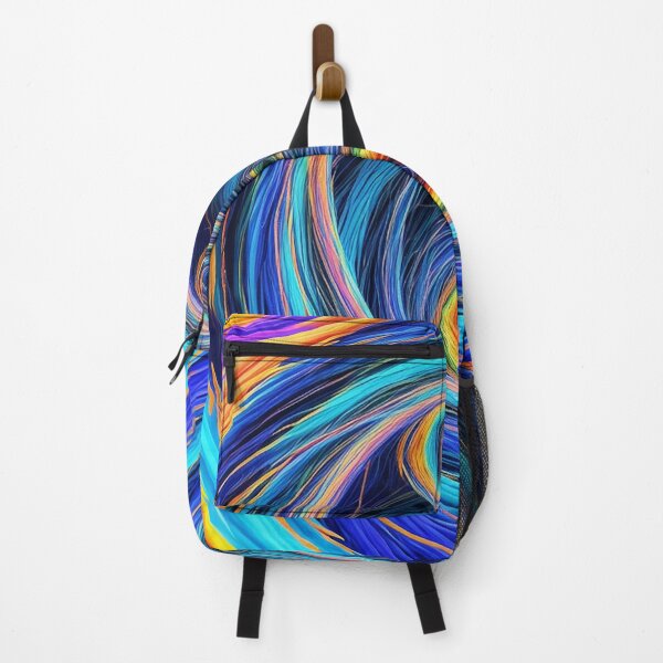Item preview, Multicolored storm abstract art painting street wear urban style designed and sold by Carlos Gudino.