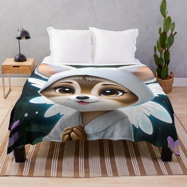 Item preview, Racoon angel designed and sold by Awesome Things.