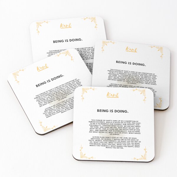 Item preview, Immanuel Kant: Being is doing, thinking is acting designed and sold by CachoGlorious.