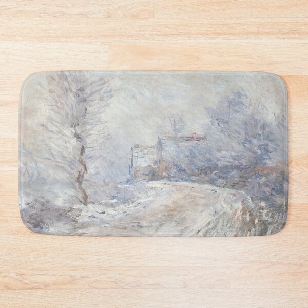 Item preview, 70.The Entrance to Giverny under the Snow, by Oscar-Claude Monet designed and sold by Suzana Djordjevic.