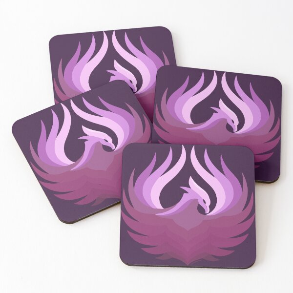 Item preview, The Legendary Phoenix | Bordeaux Lavanda Gradient designed and sold by monkeybusiness.pt.