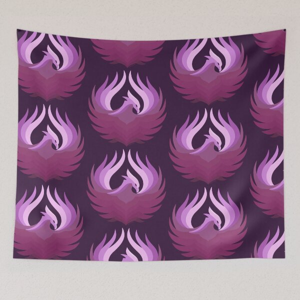 Item preview, The Legendary Phoenix | Bordeaux Lavanda Gradient designed and sold by monkeybusiness.pt.