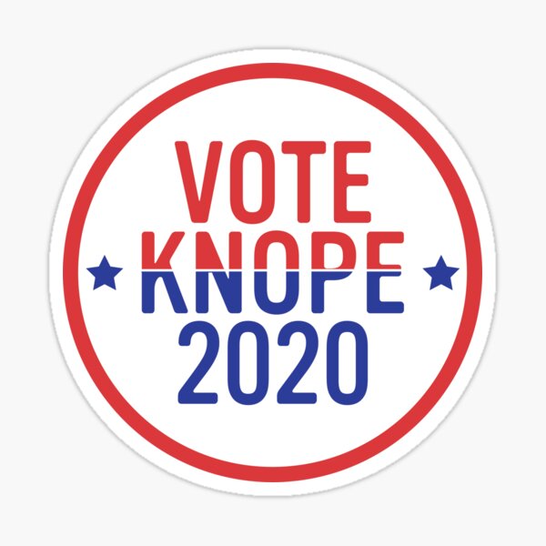 VOTE KNOPE 2020 Sticker