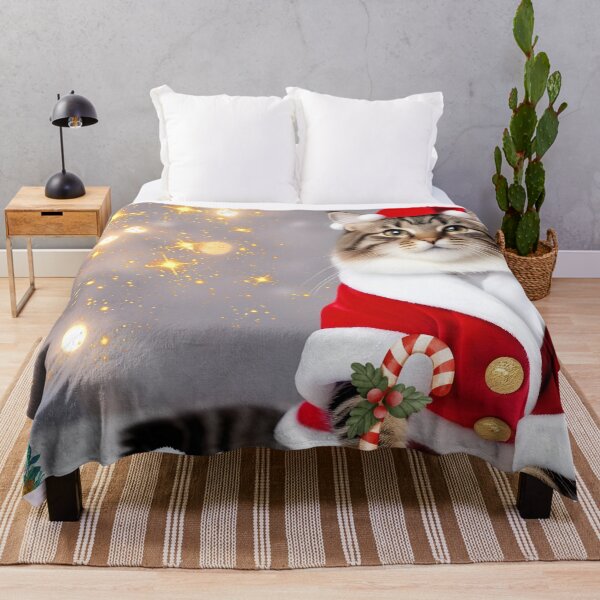 Item preview, Festive Cat in the Spirit of Christmas: Magic and Merriment designed and sold by Cris888.