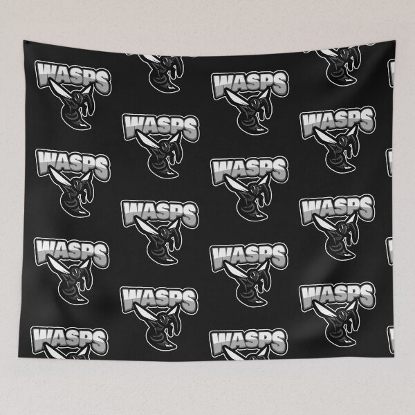 Item preview, Wasps Black & White Sports Team Art Logo  designed and sold by 67prints.