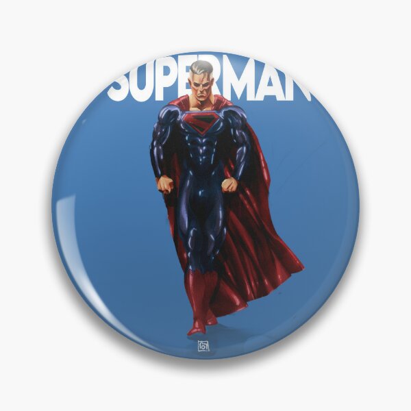 Finex Set of 4 Superhero Batman and Superman Logo Badge ID - Import It All