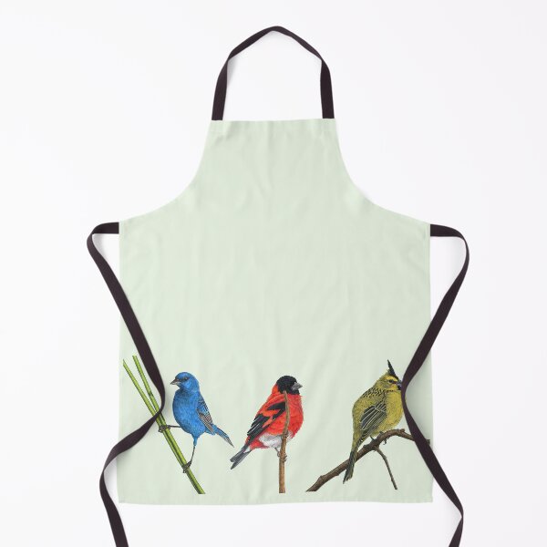 Item preview, Three little birds in primary colours designed and sold by paperbirdstudio.
