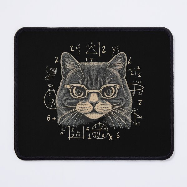 Item preview, cat i love math it makes people cry funny designed and sold by medbouk1.