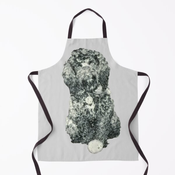 Item preview, Cockapoo with a ball (Grey) designed and sold by LearsInteriors.