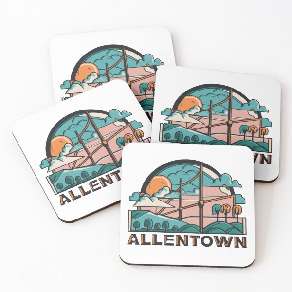 Item preview, Allentown, Pennsylvania | Alternative city sunset designed and sold by CircinusStore.