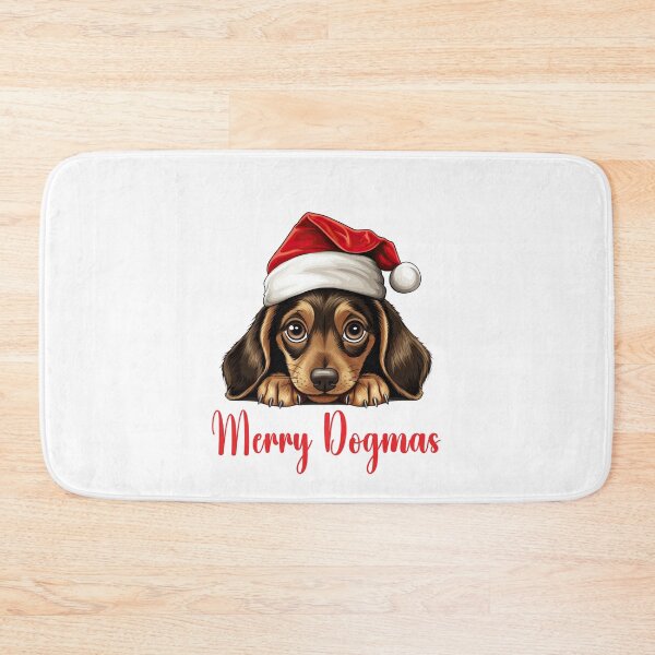 Item preview, Dachshund Dog Merry Dogmas designed and sold by Blok45.