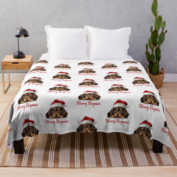 Item preview, Dachshund Dog Merry Dogmas designed and sold by Blok45.