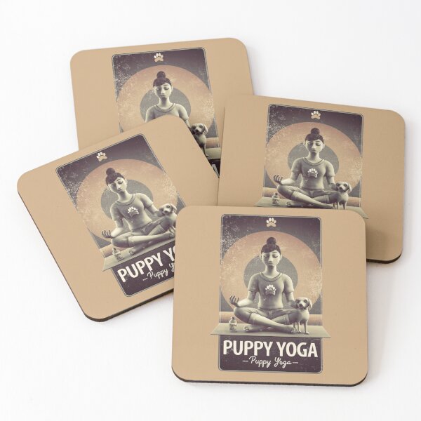 Item preview, Puppy Yoga, Yoga, Dog Yoga designed and sold by IgErSTYLE.