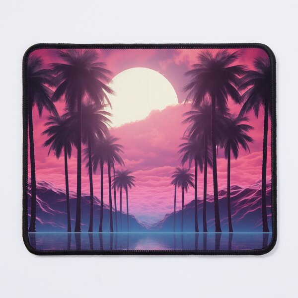 Item preview, Retro Resonance: Synthwave Sunset Serenade designed and sold by Mullet Monkey.