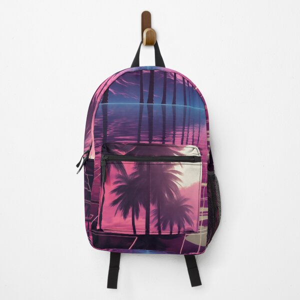Item preview, Retro Resonance: Synthwave Sunset Serenade designed and sold by Mullet Monkey.