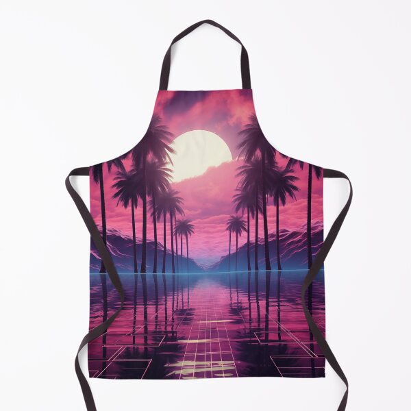 Item preview, Retro Resonance: Synthwave Sunset Serenade designed and sold by Mullet Monkey.