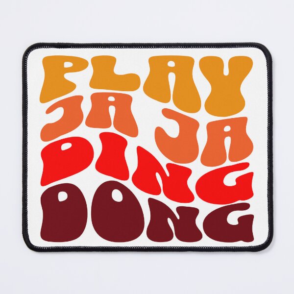 Item preview, Play Ja Ja Ding Dong Groovy Fire Saga Eurovision designed and sold by PG Illustration.