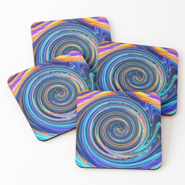 Item preview, Multicolored swirl impressionism art painting urban style youth fashion designed and sold by Carlos Gudino.