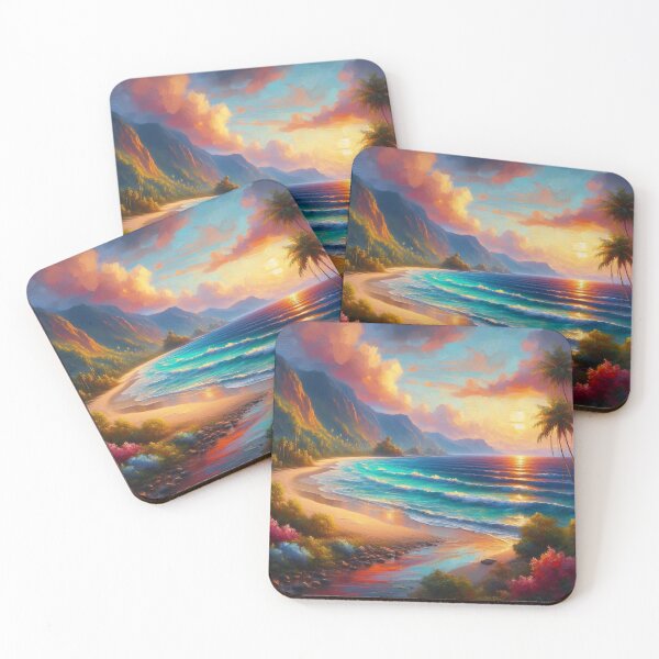 Item preview, Fantastic beach designed and sold by KarakitAI.