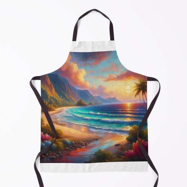 Item preview, Fantastic beach designed and sold by KarakitAI.